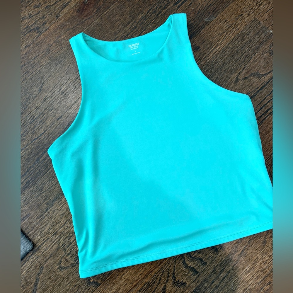 Express seafoam green Tank Top